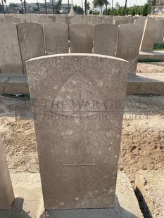 BAGHDAD (NORTH GATE) WAR CEMETERY - FELLOWS, E W
